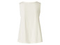 Ein weißes ärmelloses Damen-Top.
