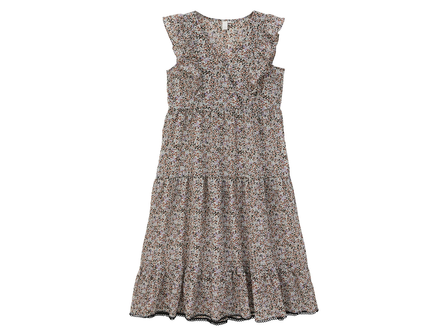 QS by s.Oliver Damen Kleid (Bunt, 42) | 04099586327324