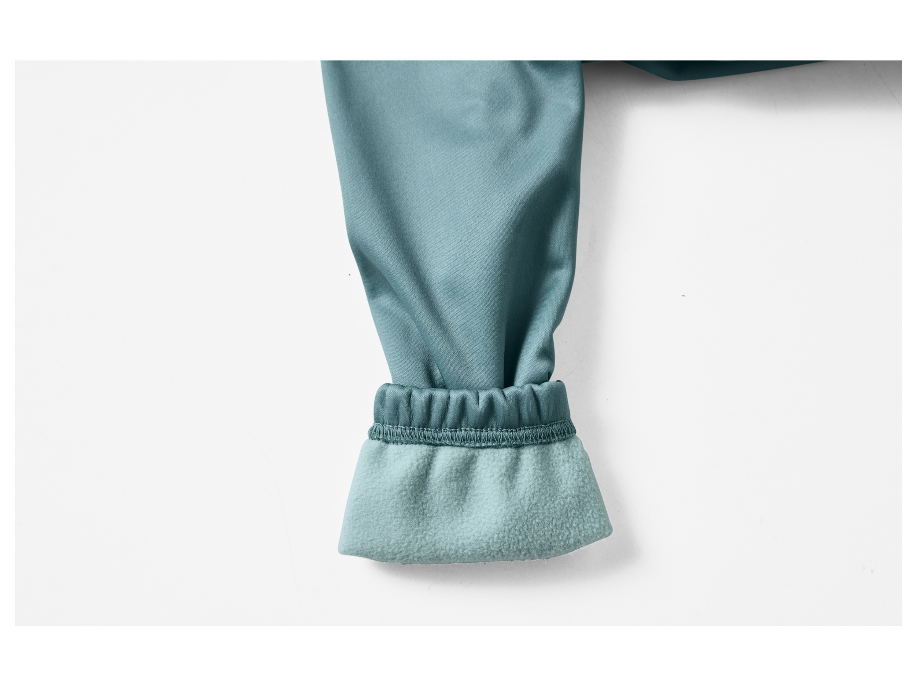 Thumbnail - lupilu® Baby Kleinkinder Matsch- und Buddel-Overall Softshell, gefüttert (Türkis, 98/104)