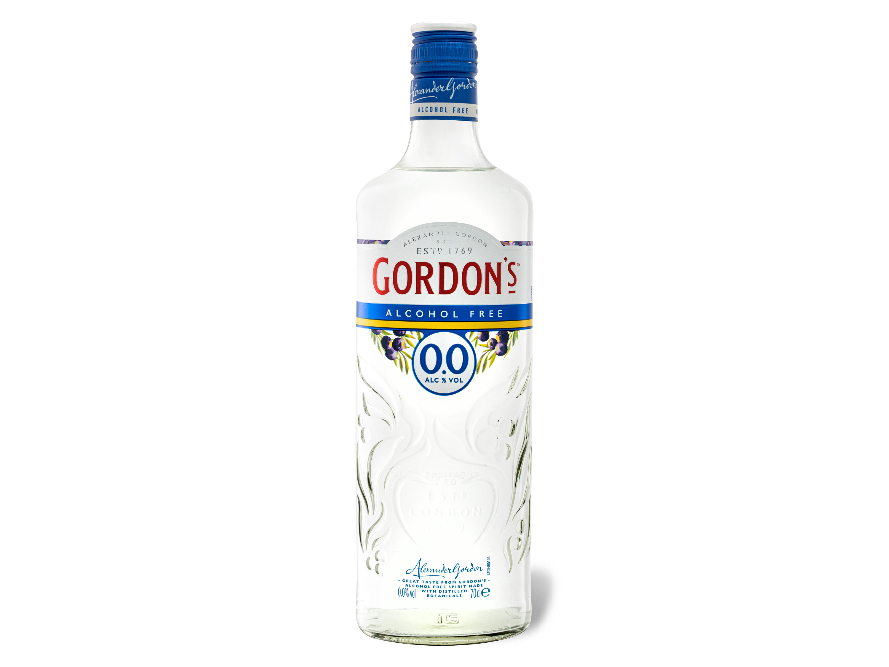 GORDON'S 0,0 % Vol, Alkoholfrei