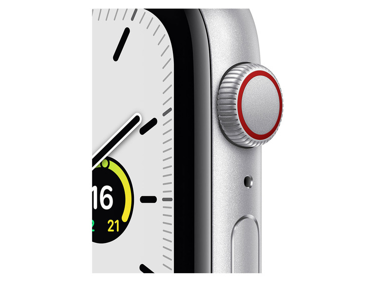 Gehe zu Vollbildansicht: Apple Watch SE GPS + Cellular intelligente Uhr mit Sportband - 32 GB - Wi-Fi, Bluetooth - 4G - Bild 24