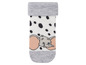 Babysocken mit Elefantenmuster.