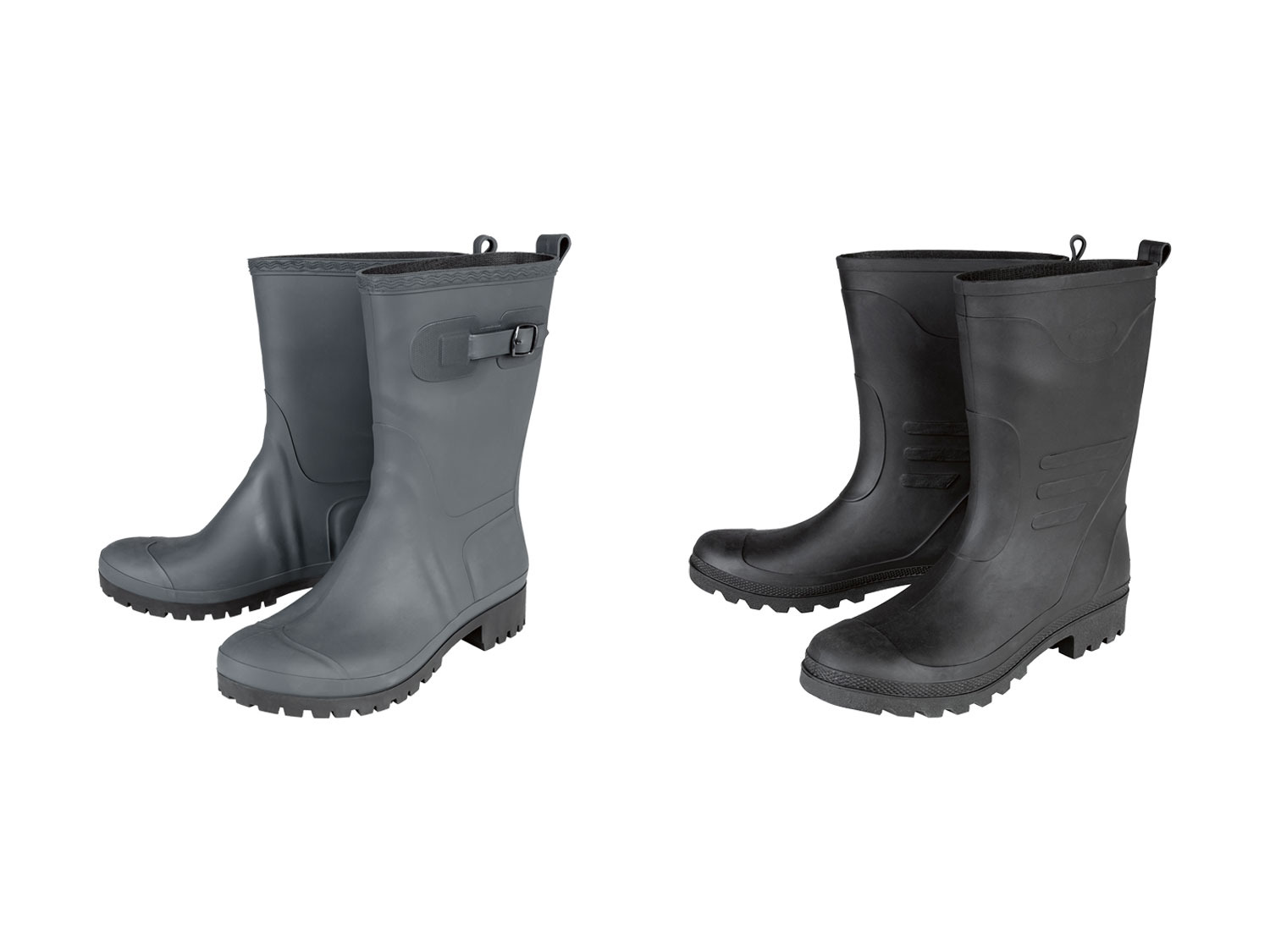 Generico Damen Gummistiefel - Wasserdichte Regenstiefel Chelsea Style
