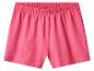 Rosa Shorts mit elastischem Bund.
