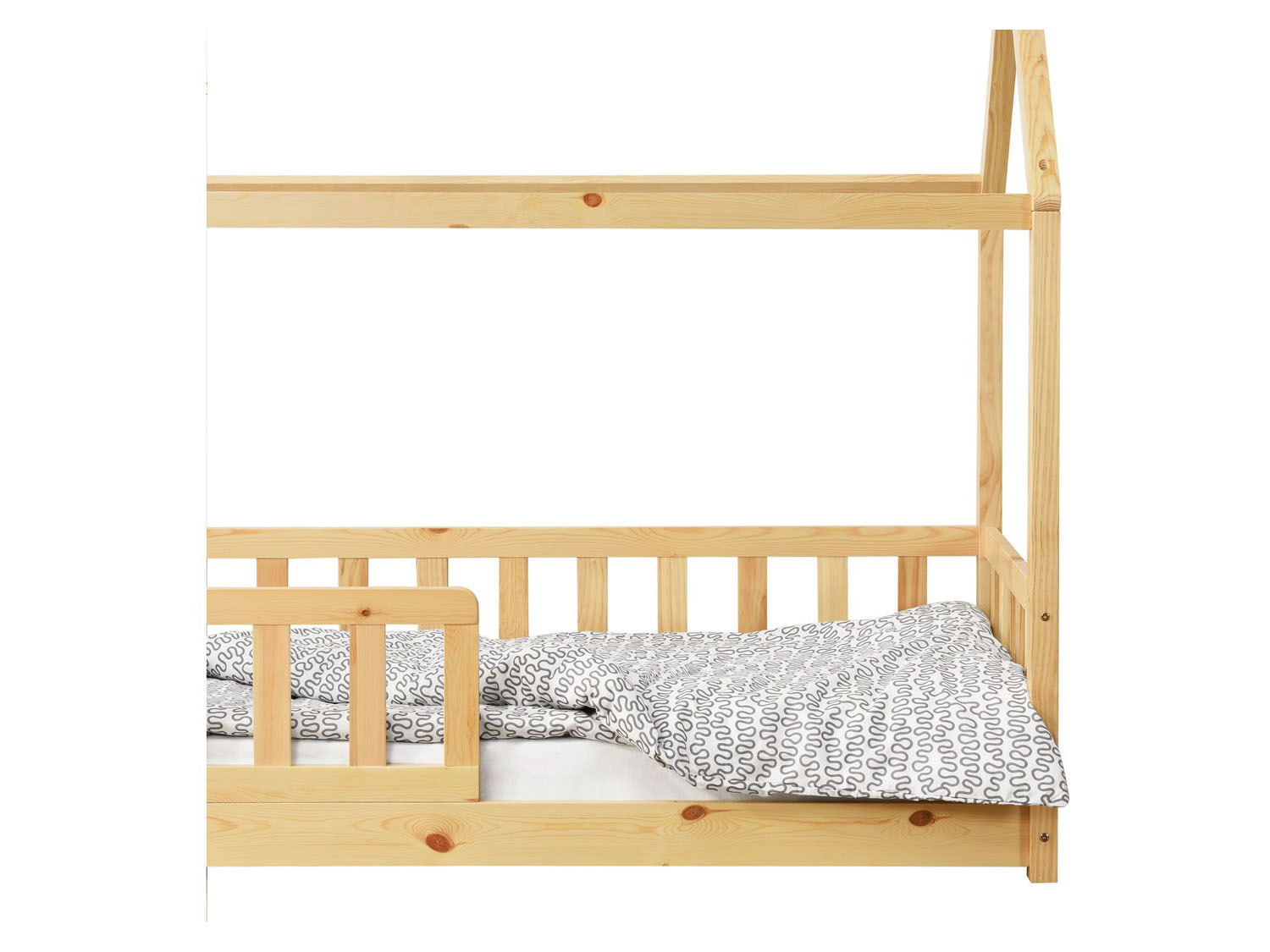 JUSKYS Kinderbett Marli_STR_OS (Natur, 160 x 80 cm) – Bild 4 von 4