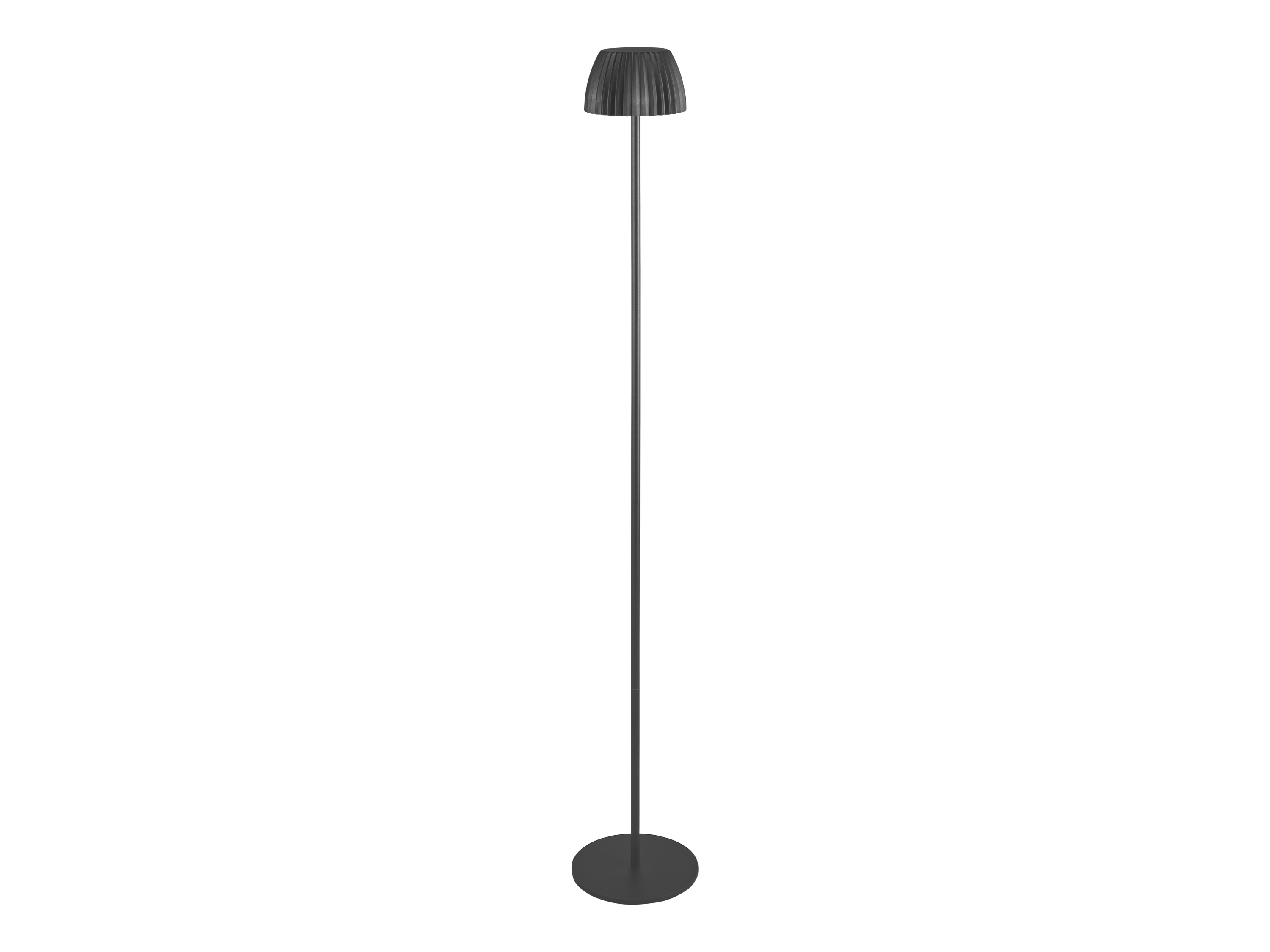 LIVARNO HOME LED-Akku-Stehleuchte, USB und Touch-Dimmer (lamelle)