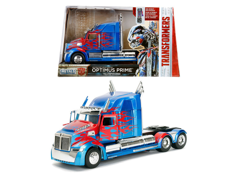 Gehe zu Vollbildansicht: DICKIE Spielzeugauto Transformers »T5 Optimus Prime«, 1:24 - Bild 2