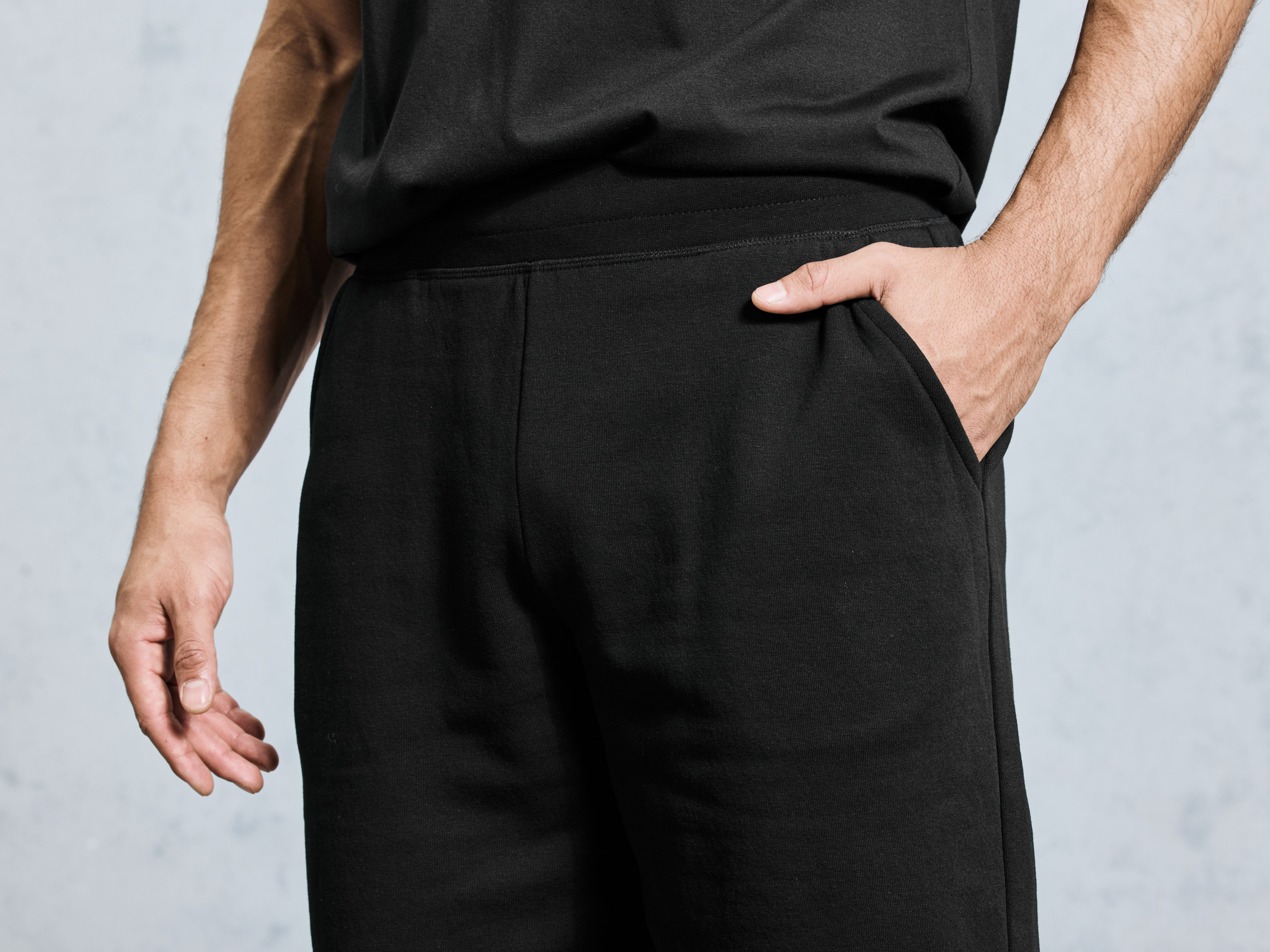 Thumbnail - CRIVIT Herren Sweatshorts (ohne Hosentasche, L(52/54))