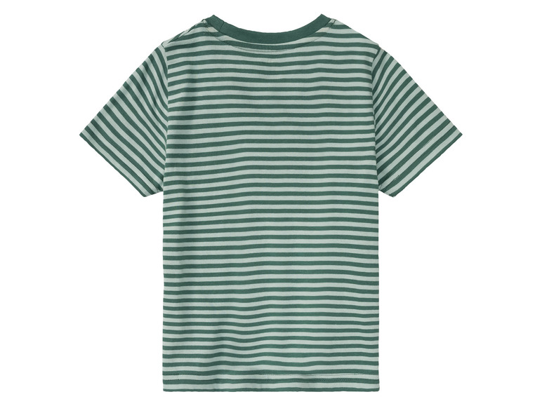 Gehe zu Vollbildansicht: lupilu® Kleinkinder Jungen T-Shirts, 3 Stück, mit Rundhalsausschnitt - Bild 12