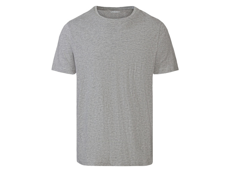 Gehe zu Vollbildansicht: LIVERGY Herren T-Shirt, 2 Stück, körpernah geschnitten, mit Baumwolle - Bild 12