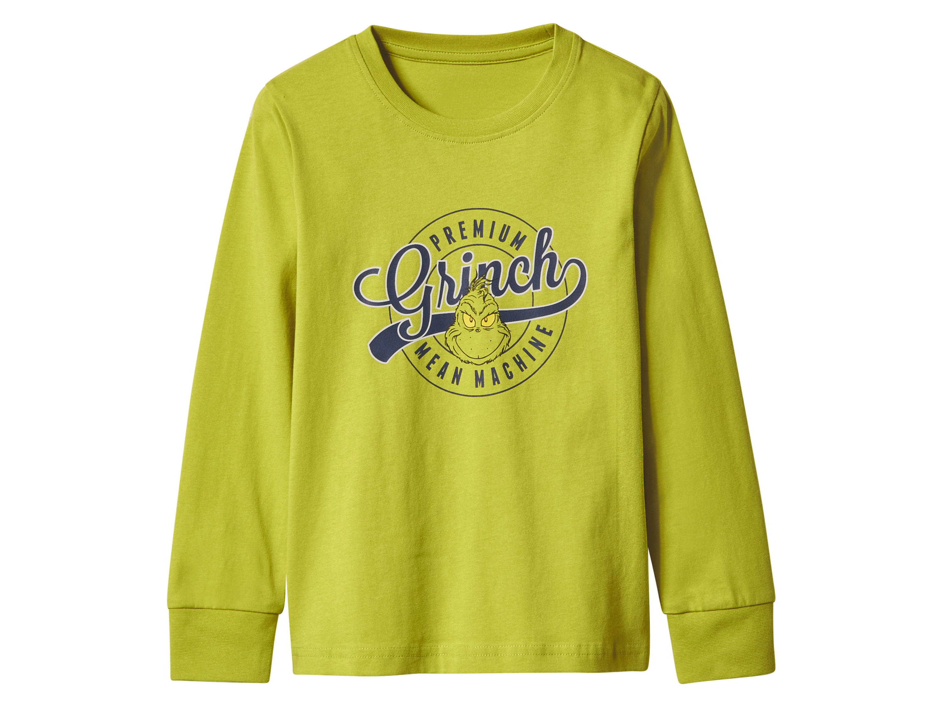 Thumbnail - Kinder Pyjama (grün/navy, 98/104)