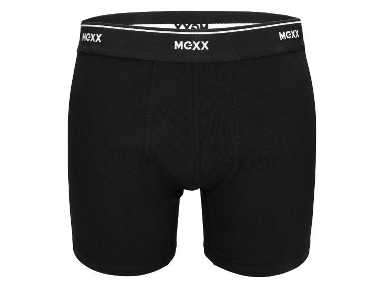 Schwarze Mexx Boxershorts mit weißem Logo-Gummibund
