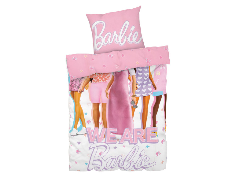 Gehe zu Vollbildansicht: Barbie Kinder Bettwäsche, 135 x 200 cm - Bild 4