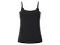 Schwarzes Damen-Spaghettiträger-Top.
