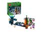 LEGO Minecraft The Warden Encounter Set mit Box und Spielszene.