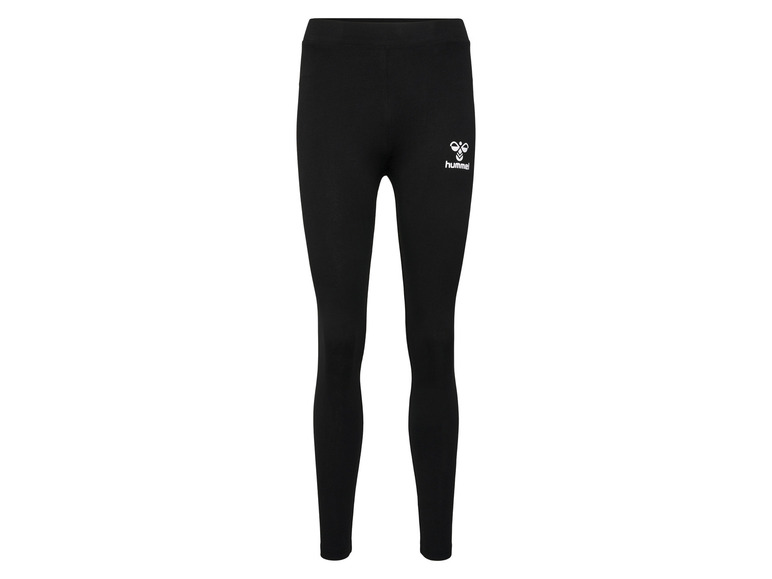 Schwarze Hummel Leggings für Damen.