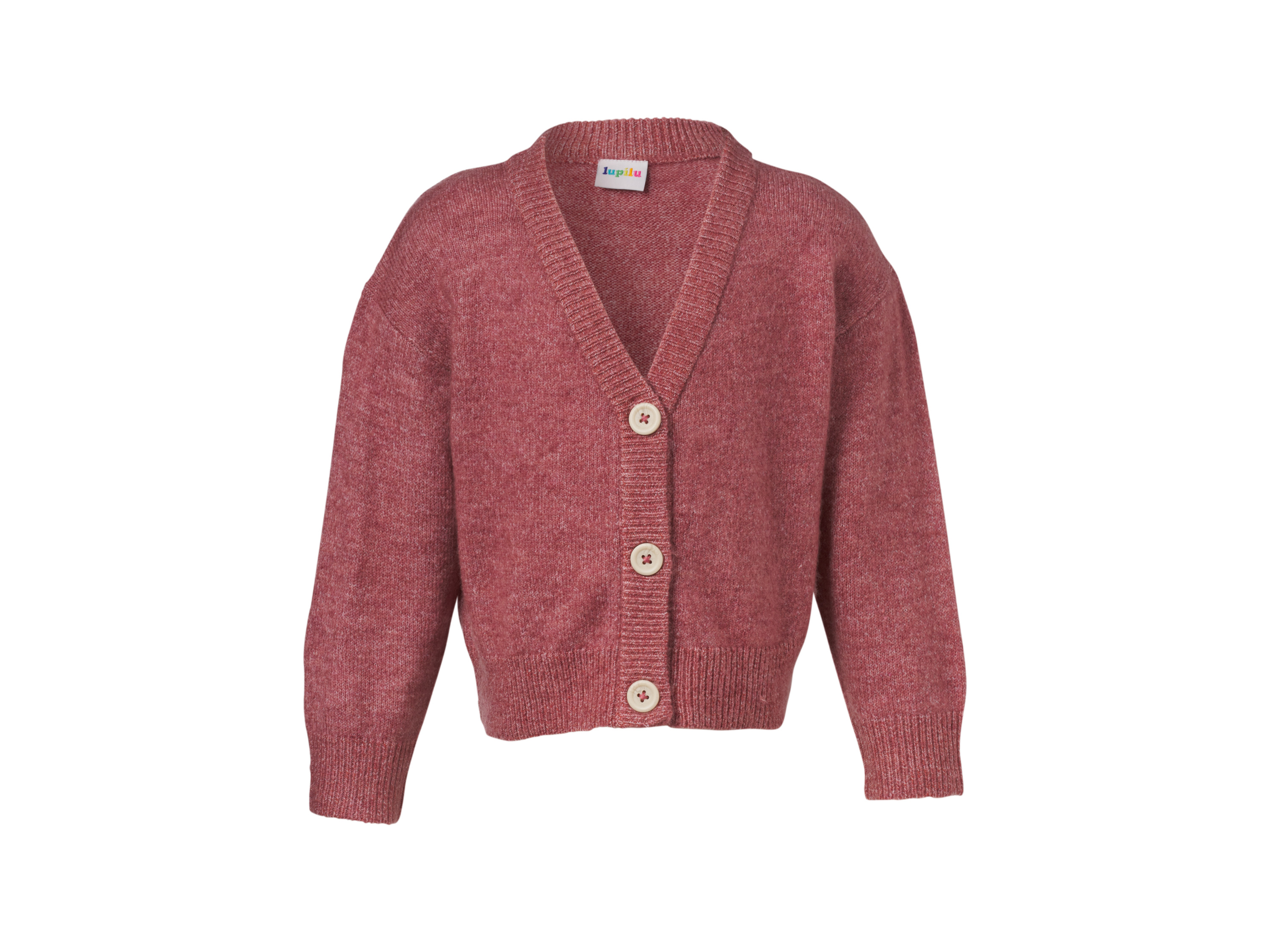 LUPILU® Kinder Strickjacke (Rosé, 110/116)