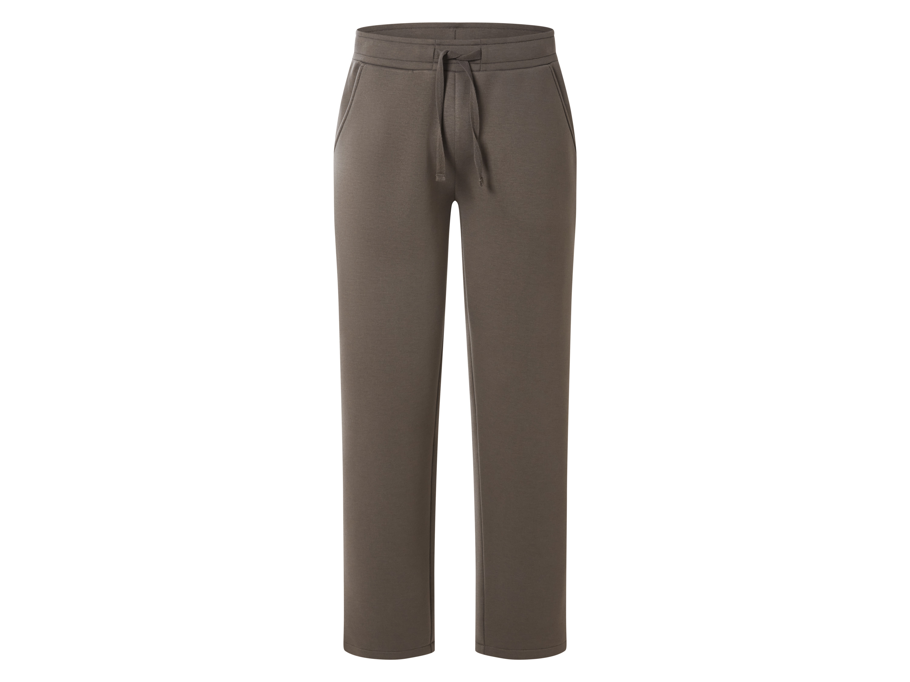 ESMARA MEN Herren Sweathose aus Scuba-Stoff (Braun, XL (56/58))""