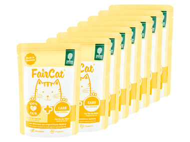 Green Petfood FairCat Katzennassnahrung Care, 8 x 85 g