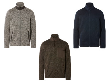 ESMARA MEN Herren Jacke Strickfleece