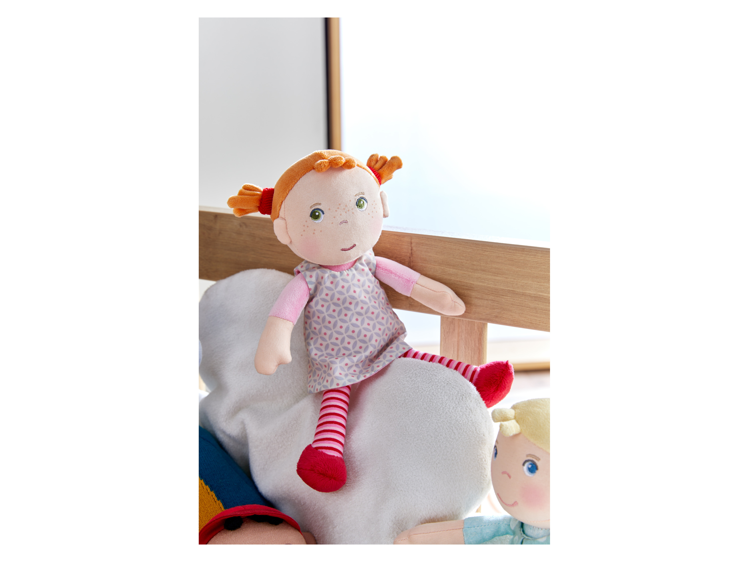 Thumbnail - HABA Kuschelpuppe »Roya/Lara« (Roya)