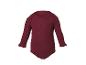 Weinroter Langarm-Babybody