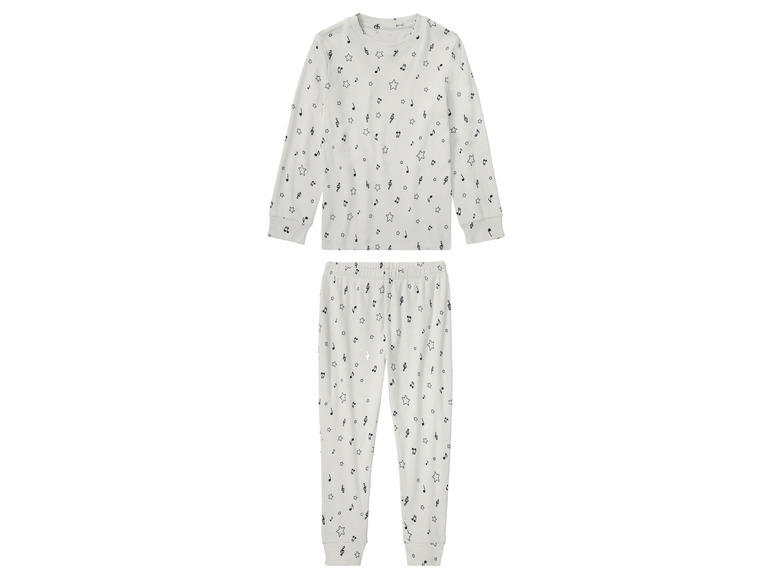 Gehe zu Vollbildansicht: lupilu® Kleinkinder Pyjama in modischer Ripp-Qualität - Bild 2