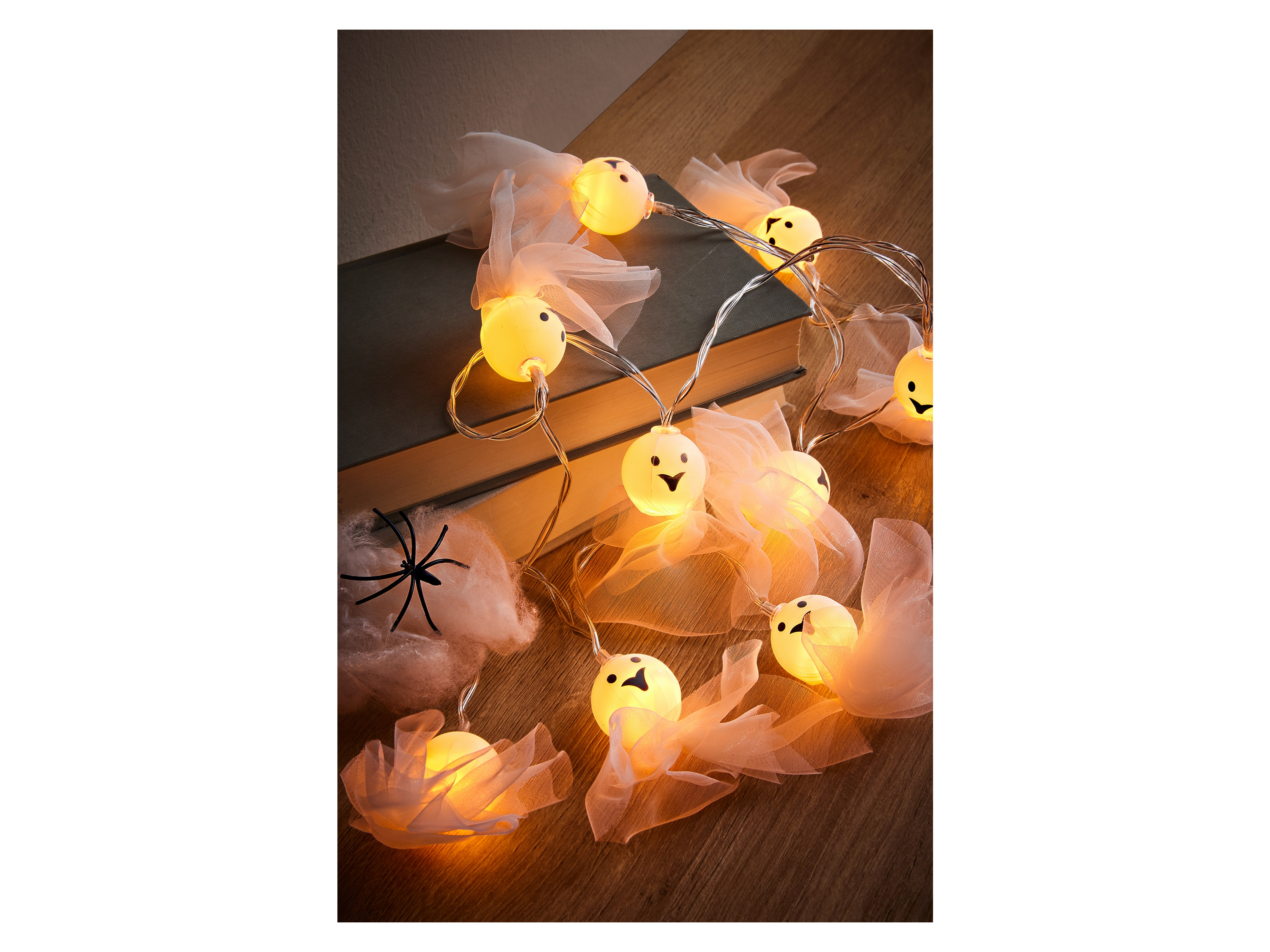 Thumbnail - LIVARNO home Halloween Deko Lichterkette LED (Geist)