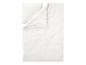 Weißes Bettwäsche-Set mit Decken- und Kissenbezug
