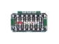 PARKSIDE® Bit-Set mit verschiedenen Bits in einer transparenten Box.