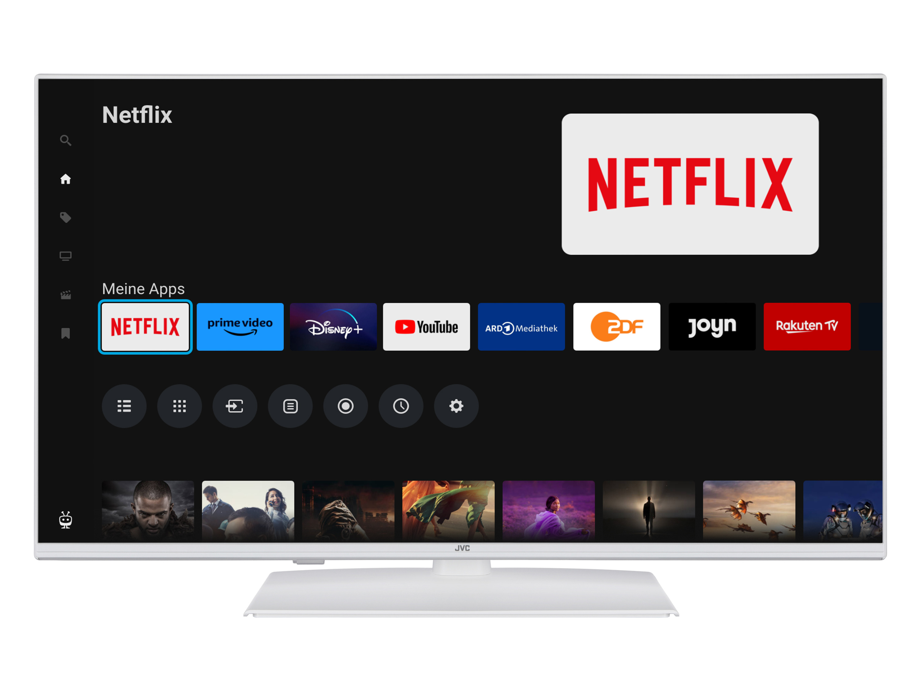 JVC Fernseher »LT-40VF5355W«, Smart TV 40 Zoll (102 cm)
