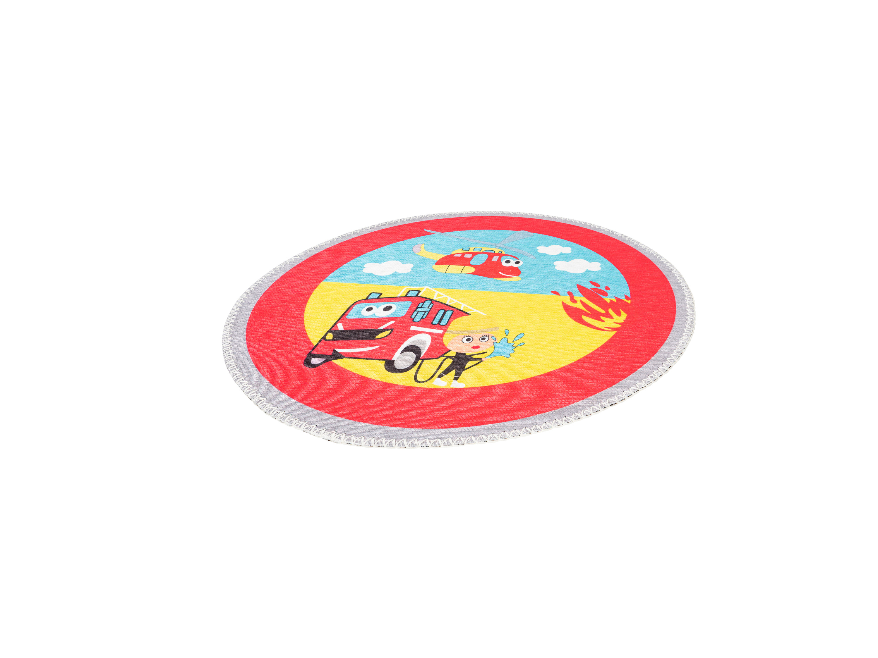 Thumbnail - Arte Espina Teppich Playground (multi, Ø 160 cm)