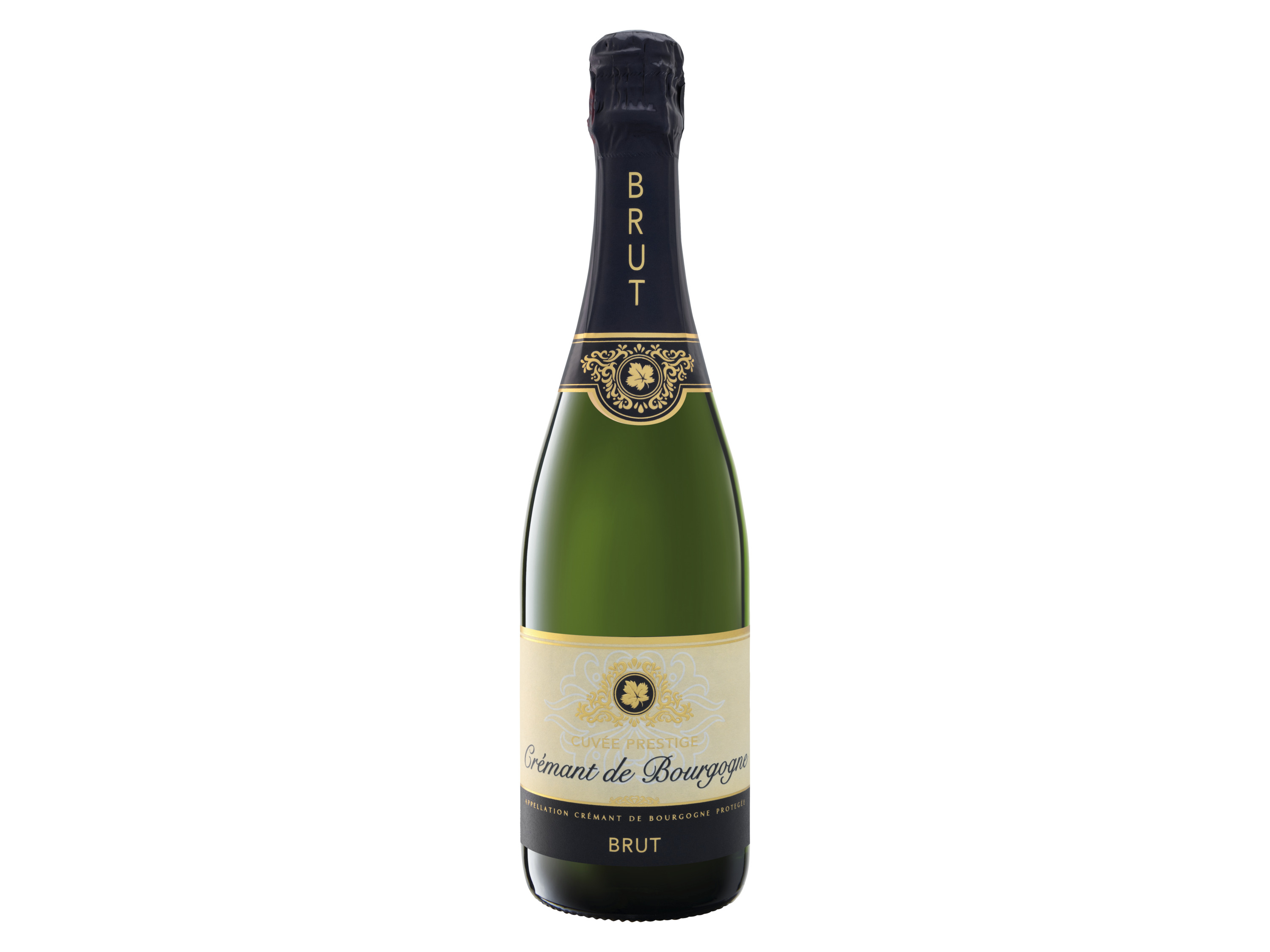 Lidl Wein-Angebot - Cuvée Prestige Crémant de Bourgogne AOC brut, Schaumwein