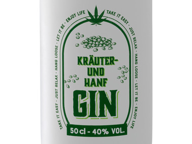 Kräuter und Hanf Gin 40% Vol