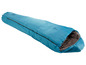 Ein blauer Schlafsack der Marke Camp