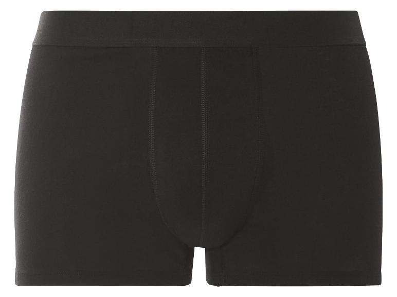 Schwarze Herren-Boxershorts.