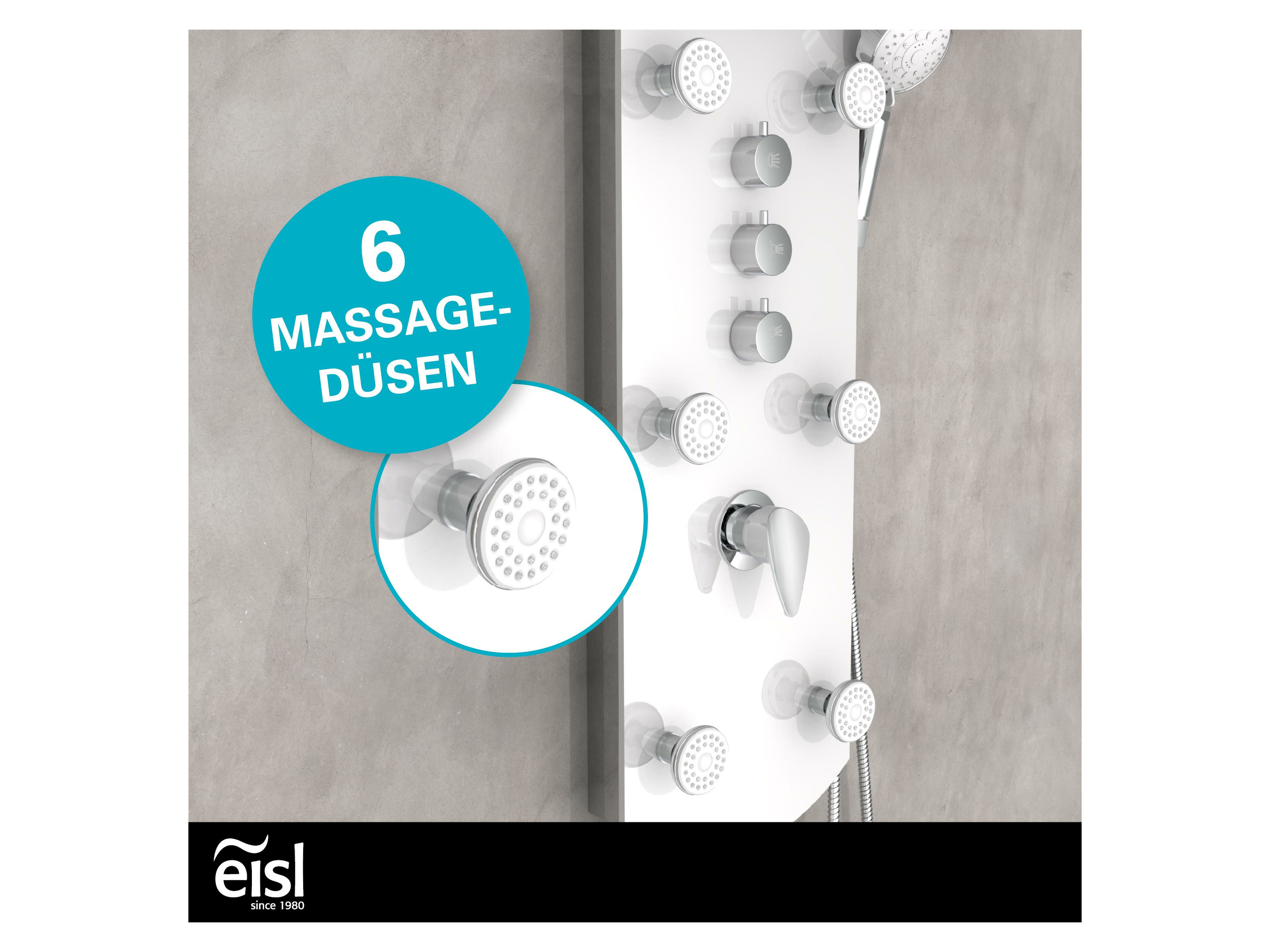 Thumbnail - Eisl Duschpaneel KARIBIK (Weiß)