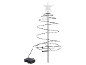 LED-Spiral-Weihnachtsbaum mit Sternspitze und Batteriefach