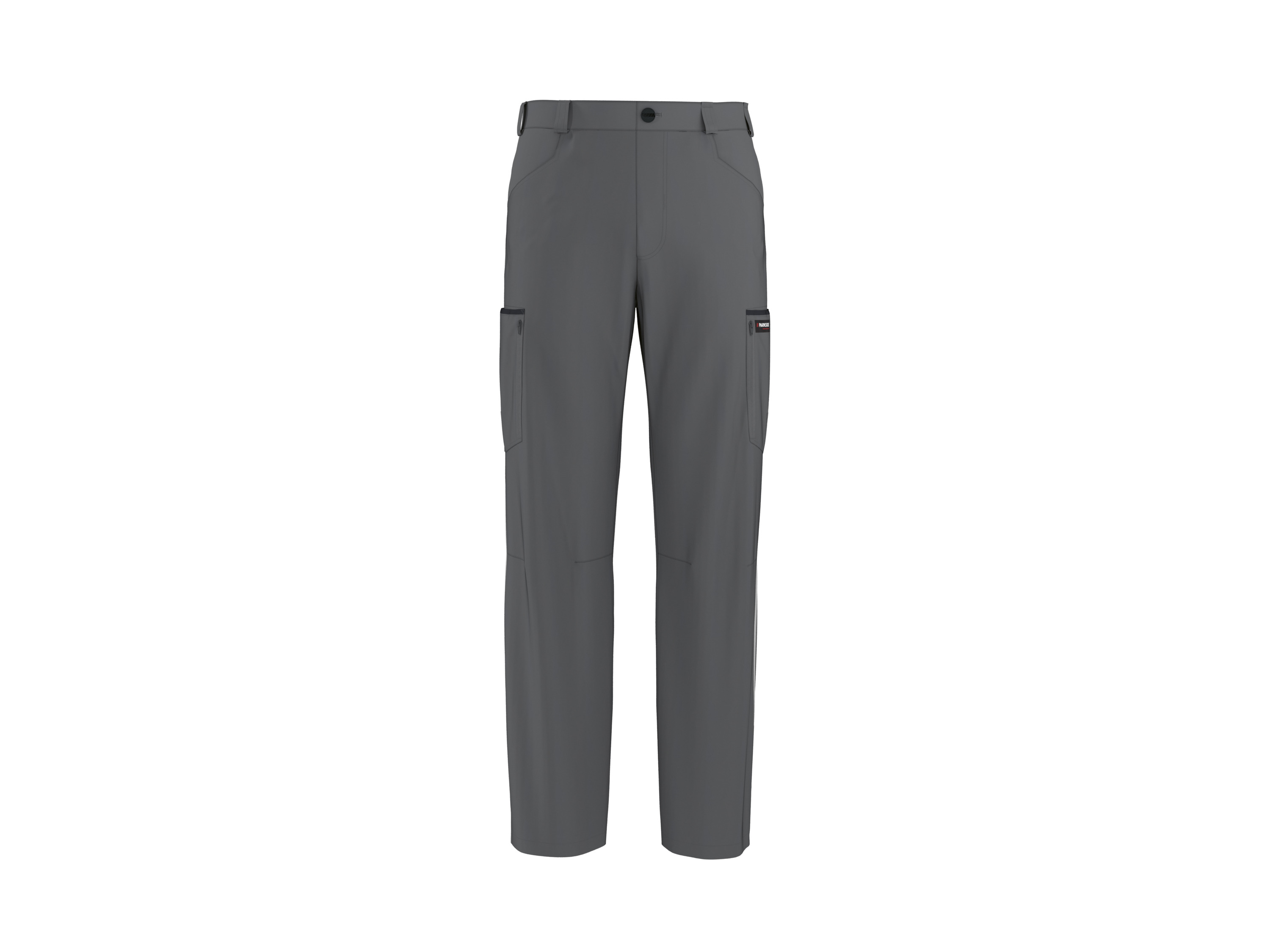 PARKSIDE PERFORMANCE® Herren Flexible Arbeitsbundhose (Grau, 48)