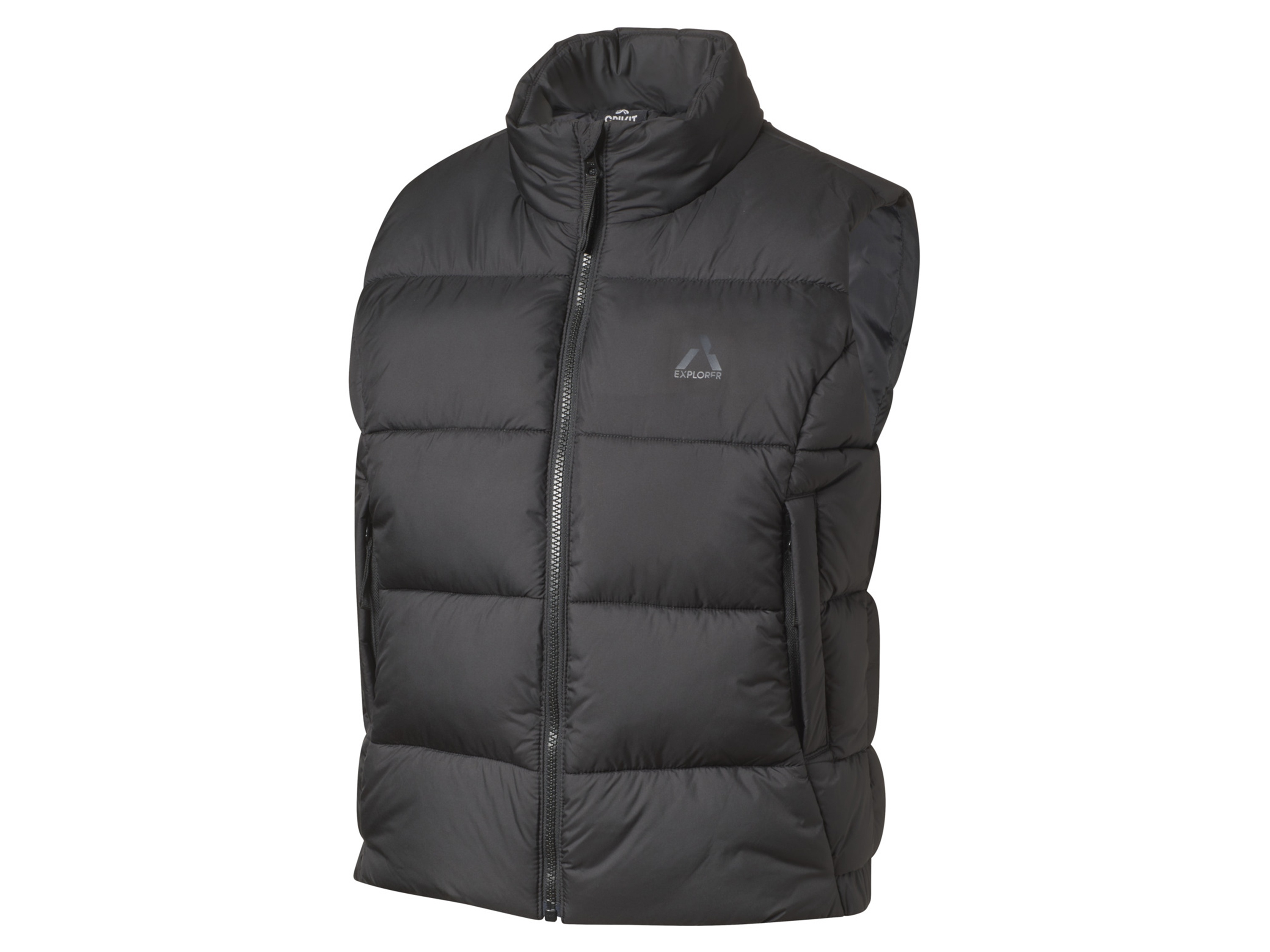 CRIVIT Damen Funktionsweste Thermo Outdoor (Schwarz, L(44/46))““ | Bündchen am Saum Funktion: wasserabweisendes Obermaterial durch die Ausrüstung Bionic-Finish® Eco, windabweisend Schnitt: – Kragenform: schwarz: mit Stehkragen Kapuze: rot: Kapuze mit elastischem Gummizugbund Material: Obermaterial/Futter/Wattierung: Polyester recycelt Pflegehinweis: waschen bei max. 40 °C Pflegeleicht nicht bleichen nicht im Wäschetrockner trocknen bügeln bis 110 °C Stufe 1. Kein Bügeln mit Dampf nicht trockenreinigen Größe: XS 32/34 – L 44/46 Meine Lidl-Größe – so einfach gehts Einfach den Lidl-Größenrechner besuchen. Für deine Personengruppe und Produktgruppe die gemessenen Körpermaße eintragen und dann den Berechnen-Button betätigen. Schon wird dir deine Größe angezeigt. Oeko-Tex® Standard 100 Geprüft auf Schadstoffe Zertifizierungsnummer: S21-3106 Hohenstein Htti Standard 100 by Oeko-Tex® ist die weltweit bekannteste, unabhängige Zertifizierung schadstoffgeprüfter Textil- und Lederprodukte aller Art – vom Garn und den Stoffen bis hin zum gebrauchsfertigen Artikel. Das Label bestätigt