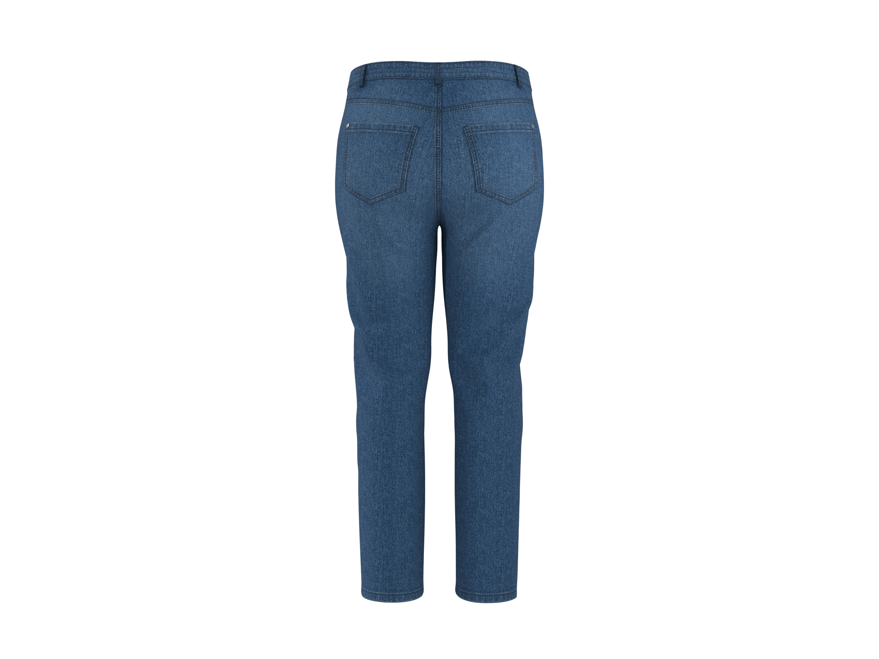 Thumbnail - esmara® Damen Jeans, Skinny Fit, normale Leibhöhe (Blau, 48)