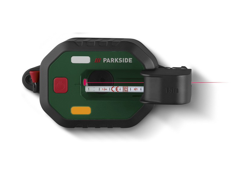 Gehe zu Vollbildansicht: PARKSIDE® Laser-Wasserwaage mit Maßband »PLLM 10 A1«, zur präzisen Ausrichtung - Bild 1