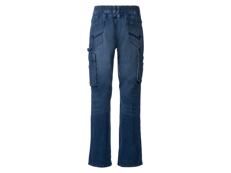 Gehe zu Vollbildansicht: PARKSIDE Herren Jeans-Arbeitsbundhose, Straight Fit, normale Leibhöhe - Bild 5