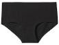Schwarzer Baumwollslip mit hoher Taille