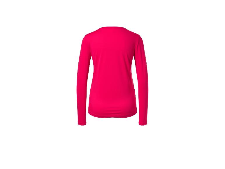 Pinkes Langarmshirt für Damen.