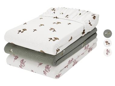 LIVARNO® - Jersey-Spannbettlaken, 140-160 x 200 cm