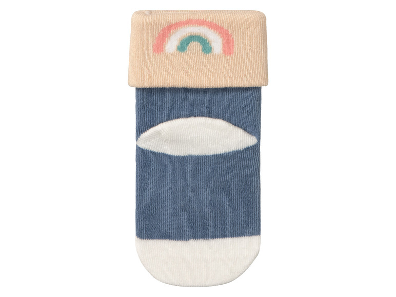 Gehe zu Vollbildansicht: Baby Mädchen Socken, 3 Paar, mit Umschlagbund - Bild 25