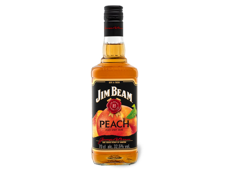 Gehe zu Vollbildansicht: JIM BEAM Peach 32,5% Vol - Bild 1