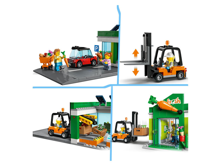 Gehe zu Vollbildansicht: LEGO® City 60347 »Supermarkt« - Bild 4