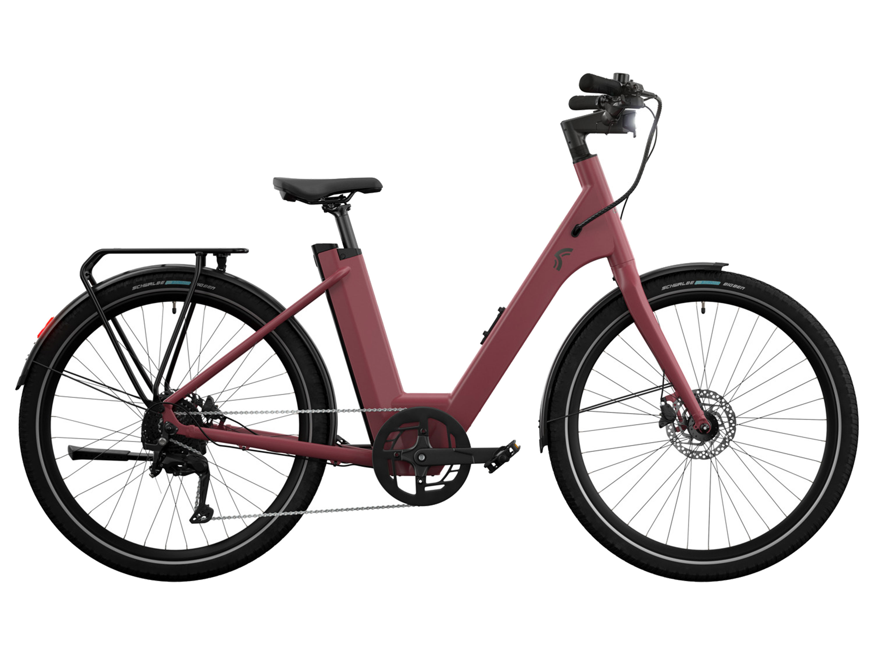Thumbnail - CRIVIT Urban E-Bike Y.3 Shimano CUES (Berry Blush)